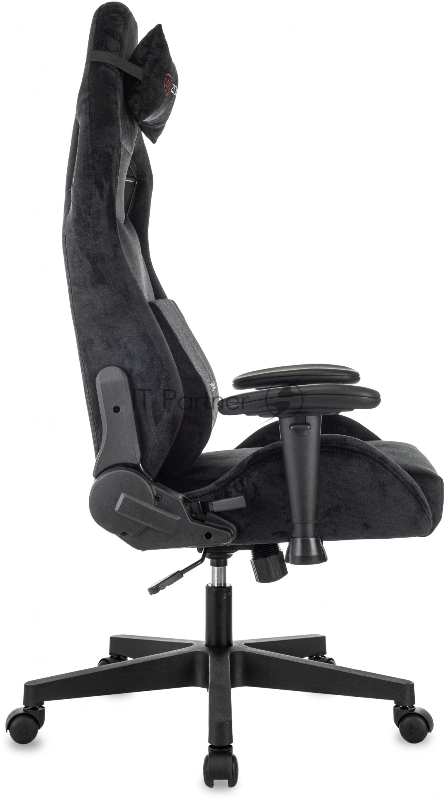 Кресло игровое Zombie Ghost Fabric черный Light-20 крестов. пластик