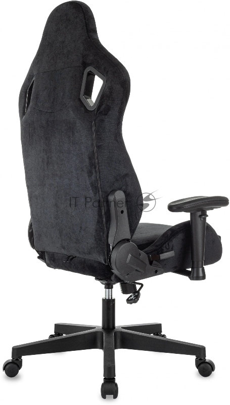 Кресло игровое Zombie Ghost Fabric черный Light-20 крестов. пластик