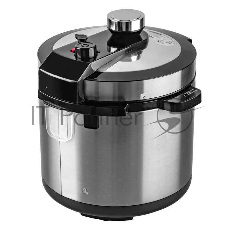 Скороварка-мультиварка электрическая Endever Vita-150, стальной, мощность 1200 Вт, емкость 6л, 14 авторежимов работы, книга рецептов, 2 шт/уп.