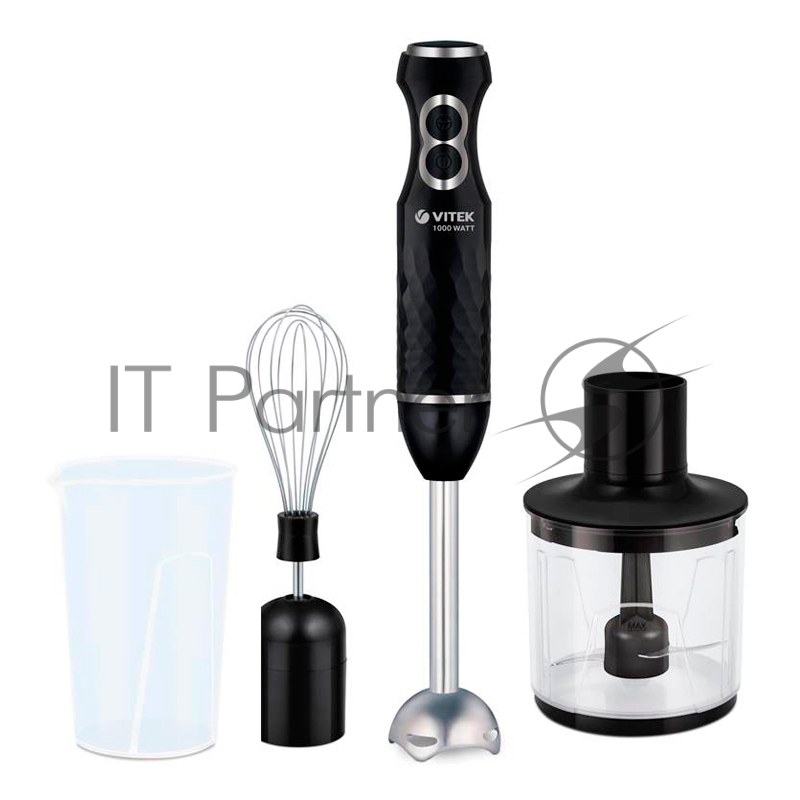 Блендер погружной Vitek VT-1478 1000Вт черный