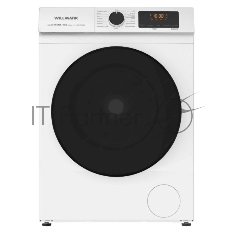 Стиральная машина Willmark WMF-7512ISW (УТ000015449) белый, загрузка фронтальная 7,5 кг, 1200 об/мин, класс А+++