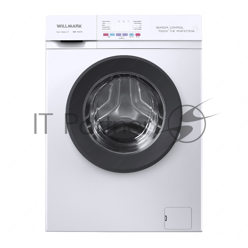 Стиральная машина Willmark WMF-7510TW (УТ000015456) белый, загрузка фронтальная 7,5 кг, 1000 об/мин, класс А++