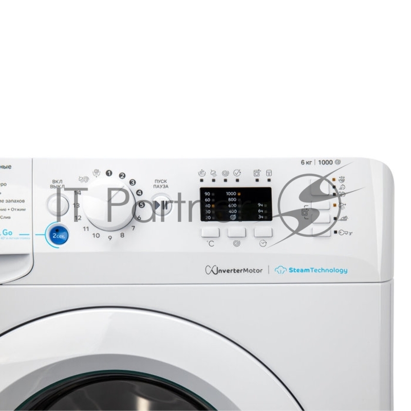 Стиральная машина Indesit BWSA 6109 WWV RU класс: A+ загр.фронтальная макс.:6кг белый