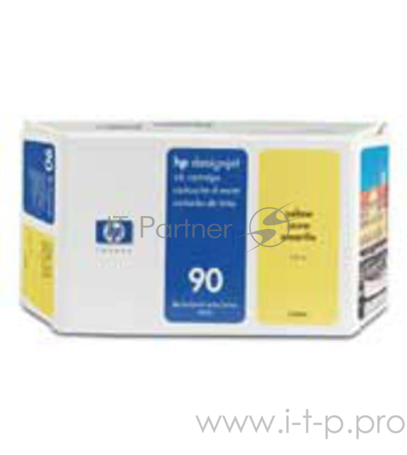 Картридж струйный HP №90 C5065A желтый для HP DJ 4000/4500 (400мл)