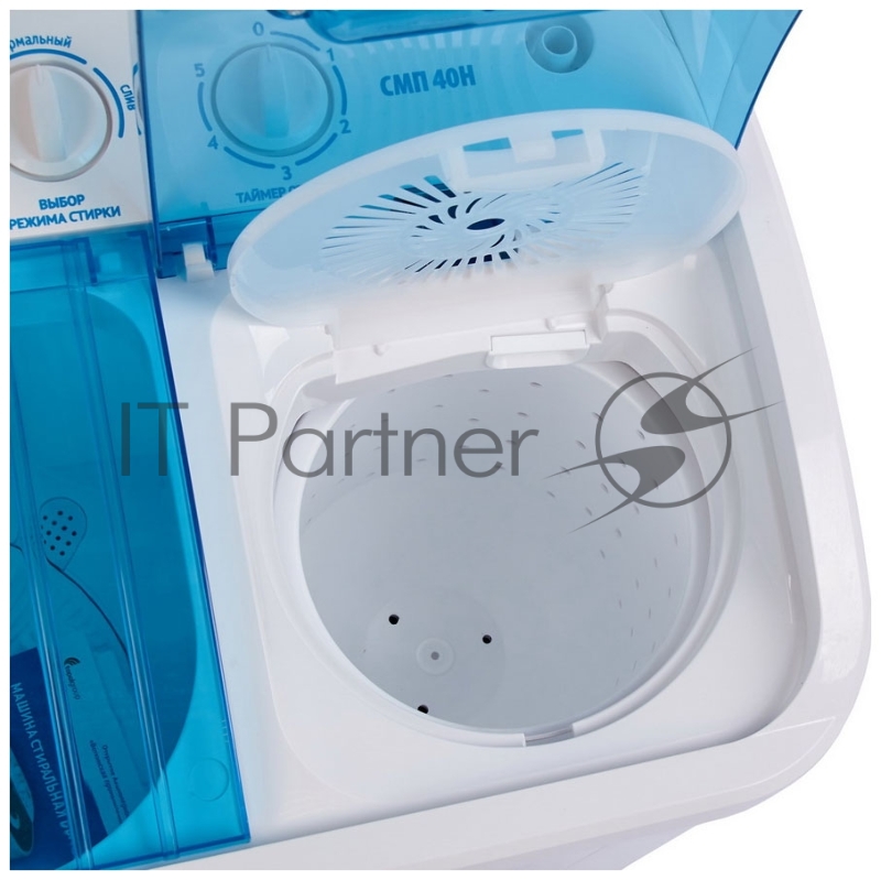 Стиральная машина Фея СМП 40НС (930094-1) белый, загрузка вертикальная 4 кг, 1320 об/мин, класс А