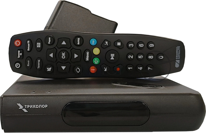 Комплект спутникового телевидения Триколор GS Hub 2 Box черный