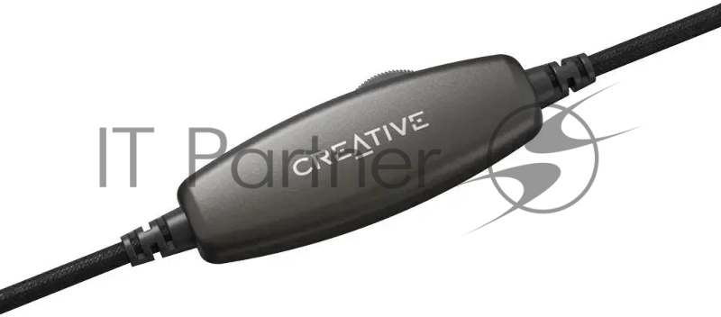 Наушники с микрофоном Creative HS-230 черный 2м накладные оголовье (51EF1110AA000)