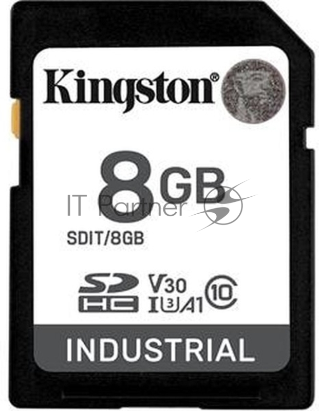 Флеш карта SDHC 8Gb Class10 Kingston <SDIT/8GB> Industrial Temperature Class