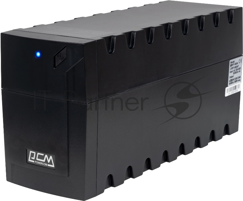 Источник бесперебойного питания Powercom Raptor RPT-600AP SE 360Вт 600ВА черный