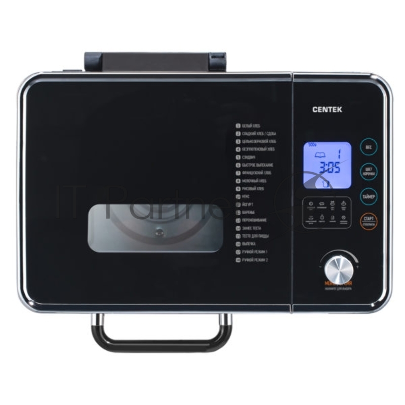 Хлебопечка Centek CT-1416 (сталь)