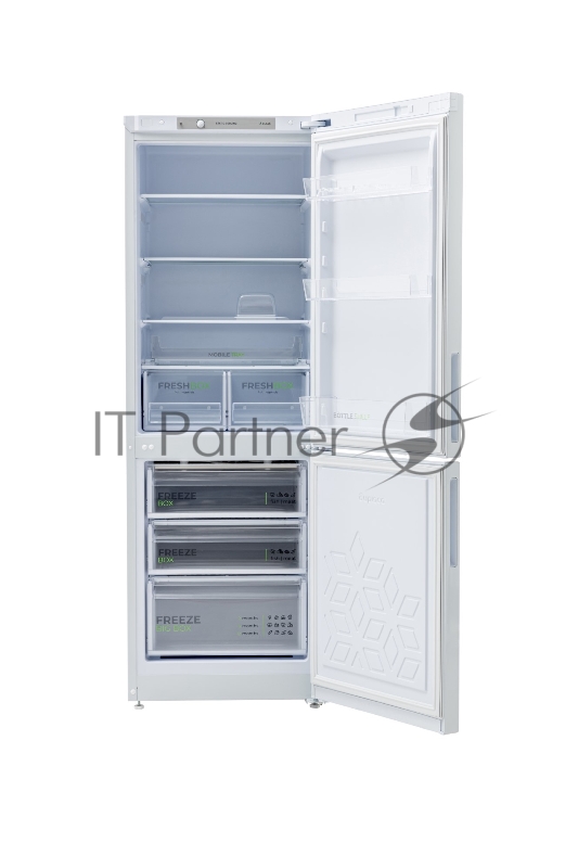 Холодильник Бирюса 6133 белый двухкамерный 210/100 л морозилка снизу, аавтоматическое оттаивание