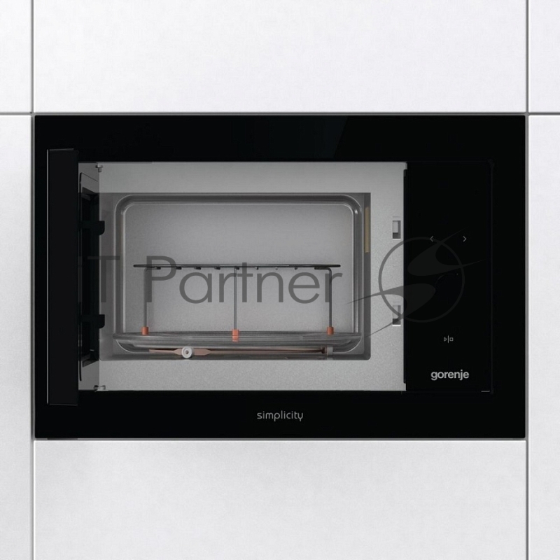 Встраиваемая микроволновая печь GORENJE BM235G1SYB черный (23 л, диспл)