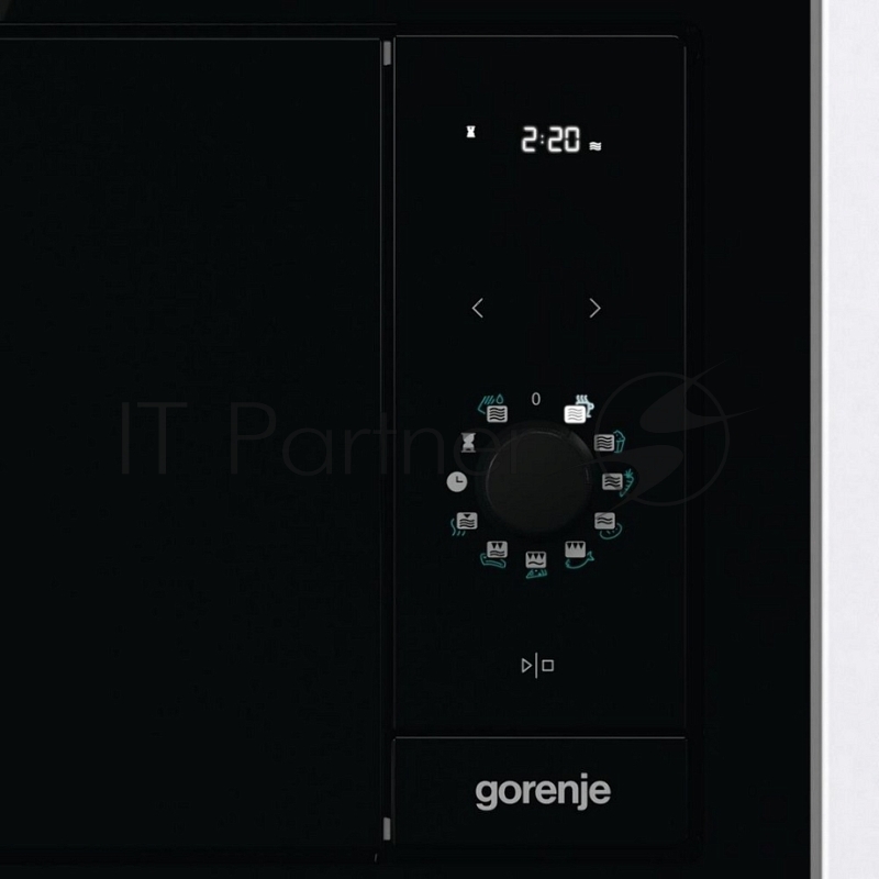 Встраиваемая микроволновая печь GORENJE BM235G1SYB черный (23 л, диспл)