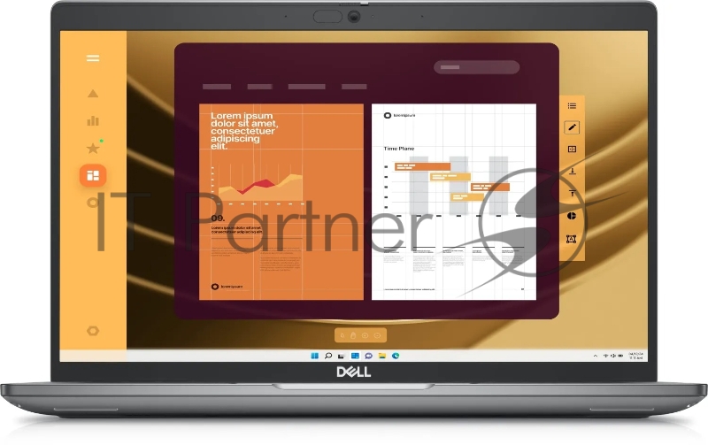 Ноутбук Dell Latitude 5450 Core 5 Ultra 135U 14,0 FullHD WVA AG 16GB (1x16GB)DDR5 512GB SSD Intel Graphics,3cell,Backlit,FPR,Thu Eng