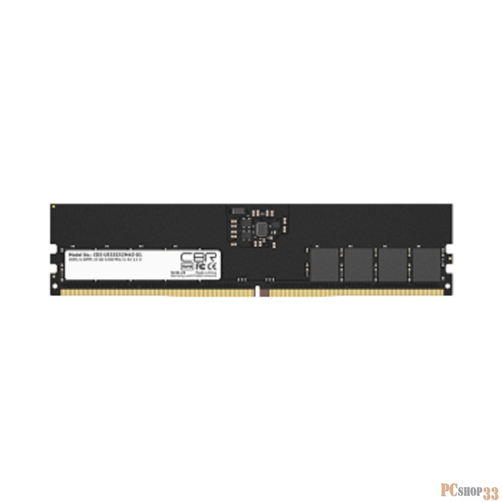 Модуль памяти CBR DDR5 UDIMM 32GB PC5-41600, 5200MHz, CL42, 1.1V CD5-US32G52M42-01