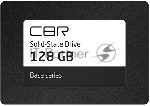 Внутренний SSD-накопитель CBR Base SSD-128GB-2.5-BS24b 128Gb, 2.5, SATA III 6 Gbit/s, 3D TLC NAND, R/W speed up to 550/500 MB/s, TBW (TB) 64, OEM