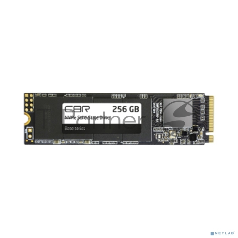 Внутренний SSD-накопитель CBR Base SSD-256GB-M.2-BS24b 256Gb, M.2 2280, PCIe 3.0 x4, NVMe 1.3, 3D TLC NAND, R/W speed up to 2900/1800 MB/s, TBW (TB) 240, OEM