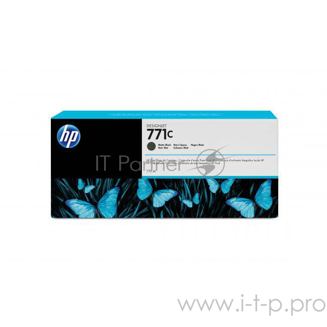 Картридж струйный HP №771C B6Y07A черный матовый для HP DJ Z6200 (775мл)