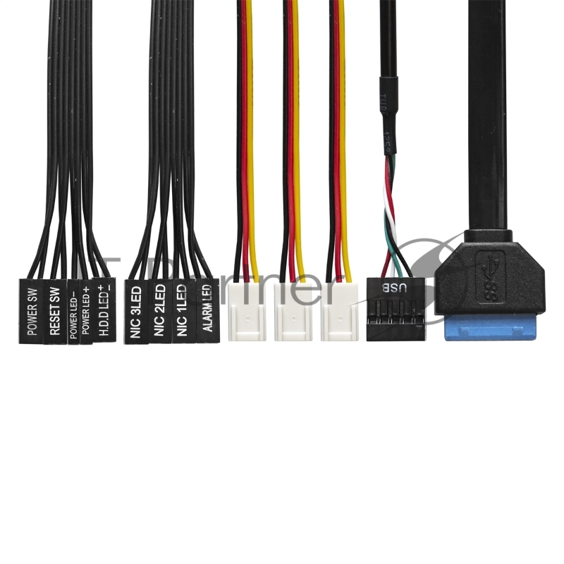 Серверный корпус ExeGate Pro 2U650-06/2U2098L <RM 19, высота 2U, глубина 650, БП 2U-800ADS, USB+USB3.0>