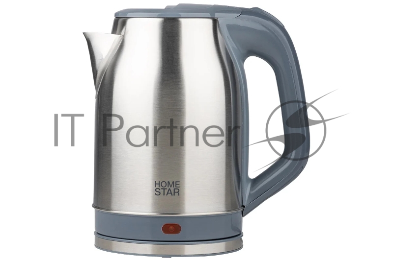 Чайник электрический HOMESTAR HS-1005 2,3л нержавейка, серый