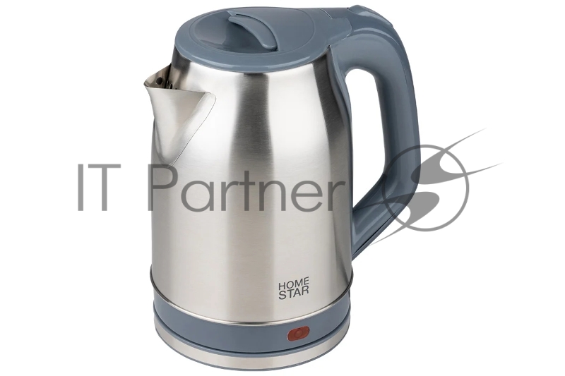 Чайник электрический HOMESTAR HS-1005 2,3л нержавейка, серый