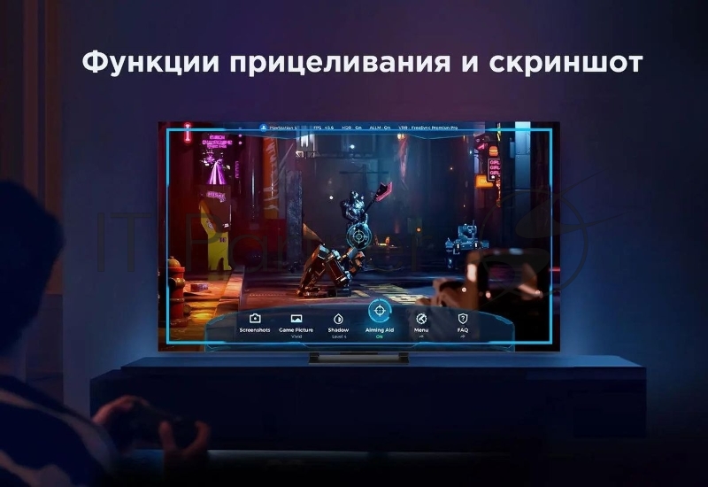 Телевизор TCL 55C745 черный 55 4K Ultra HD QLED 120Hz DVB-T DVB-T2 DVB-C DVB-S DVB-S2 USB WiFi Smart TV