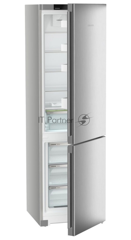 Холодильники Liebherr Pure, EasyFresh, МК NoFrost, 3 контейнера МК, в. 201,5 см, ш. 60 см, класс ЭЭ A++, внутренние ручки, двери из нерж. стали