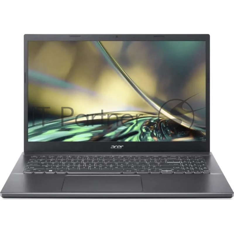 Ноутбук Acer Aspire 5 A515-57-5705 серый 15.6(1920x1080 (матовый) IPS)/Intel Core i5 12450H(2Ghz)/16384Mb/1024PCISS HD/Cam/BT/WiFi/50WHr/war 1y/1.76kg/Iron/Win11Pro