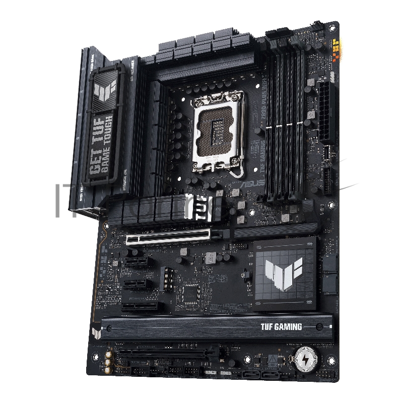 Материнская плата ASUS TUF GAMING Z890-PLUS WIFI, LGA 1851, Intel Z890, 4xDDR5, 4xSATA, 4xM.2, 1xPCI-E 5.0 x16, 1xPCI-E 4.0 x4, 1xDP, 1xHDMI, 1xUSB-C 3.2 Gen 2x2, 1xUSB-C Thunderbolt 4, 1x 2.5Gb LAN, 3xUSB-A 3.2 Gen 1, 3xUSB-A 3.2 Gen 2, 5x3.5 мм, 1x