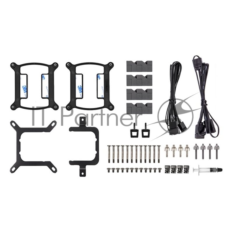 Система водяного охлаждения Thermaltake TH360 V2 ARGB Soc-AM5/AM4/1200/1700/1851 черный 4-pin 25.8dB Al+Cu Ret (CL-W362-PL12SW-A)