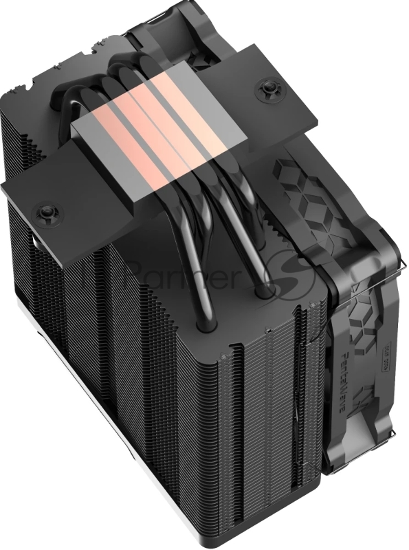 Кулер PentaWave PC-Z04E BK LGA115X/1200/1700/AM4/AM5 (20 шт/кор, TDP 220W, 1*120mm PWM Fan, 4 тепловые трубки 6мм, 600-1850RPM, 12-32,6dBa)