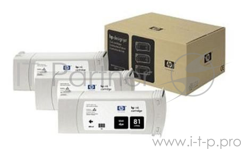 Картридж струйный HP C5066A черный x3уп. для HP DJ 5000/5500 (680мл)