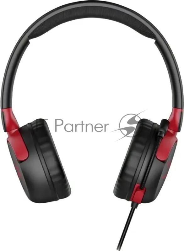 Наушники с микрофоном HyperX Cloud Mini черный/красный накладные оголовье (7G8F4AA)