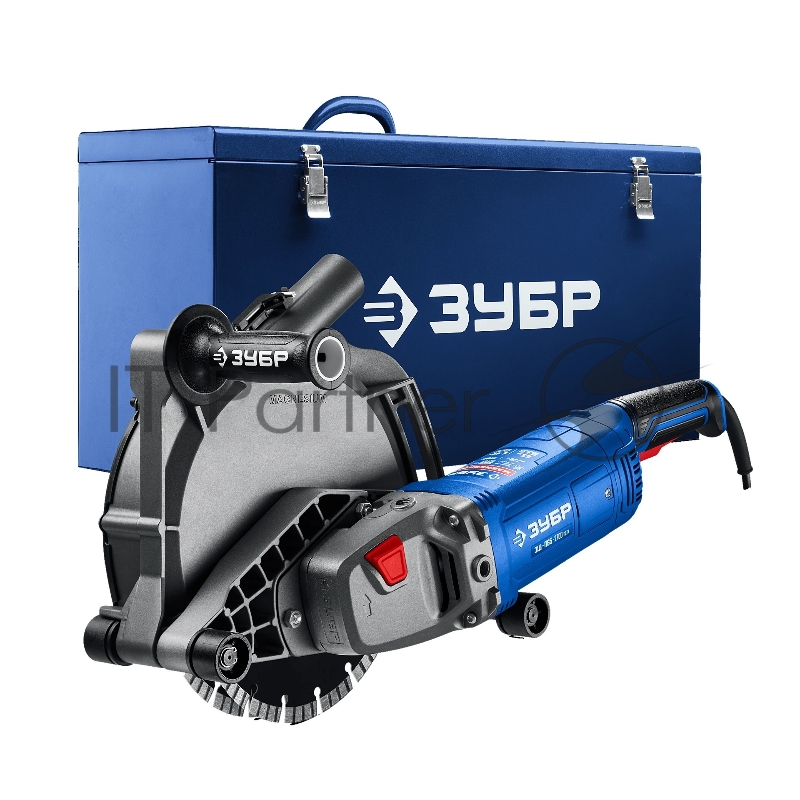 Штроборез (бороздодел) ЗУБР d 230 мм, 2700 Вт, 65 мм, метал. ящик, Профессионал (ЗШ-П65-2700 ПСТК)