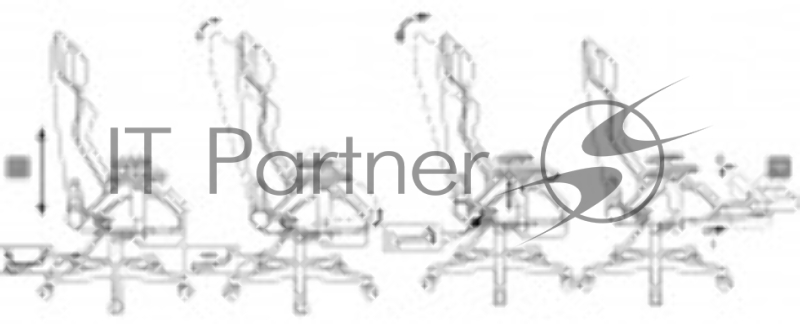 Кресло игровое Zombie Drift/F серый/черный крестов. пластик подст.для ног