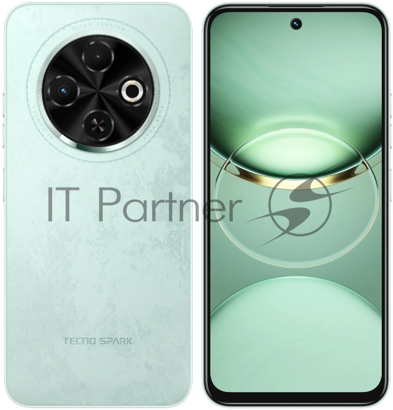 Смартфон Tecno SPARK 30c KL5N 6/128Gb, мятный