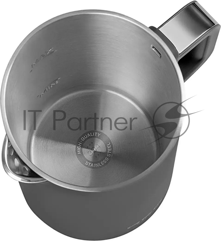 Чайник электрический Red Solution АМ102 1.5л. 1800Вт серый корпус: нерж.сталь/пластик