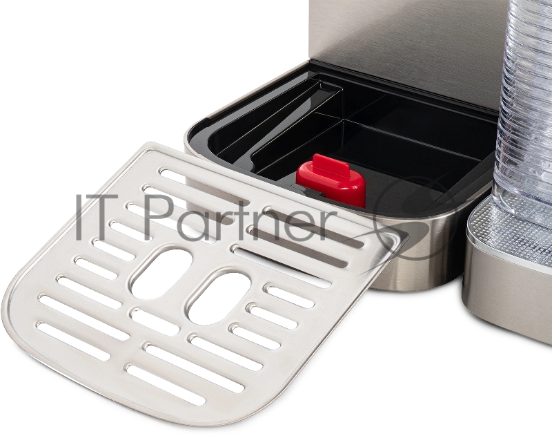 Кофеварка рожковая Hyundai HEM-9999 1350Вт серебристый