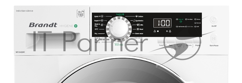 Стирально-сушильная машина BRANDT WD184QWE