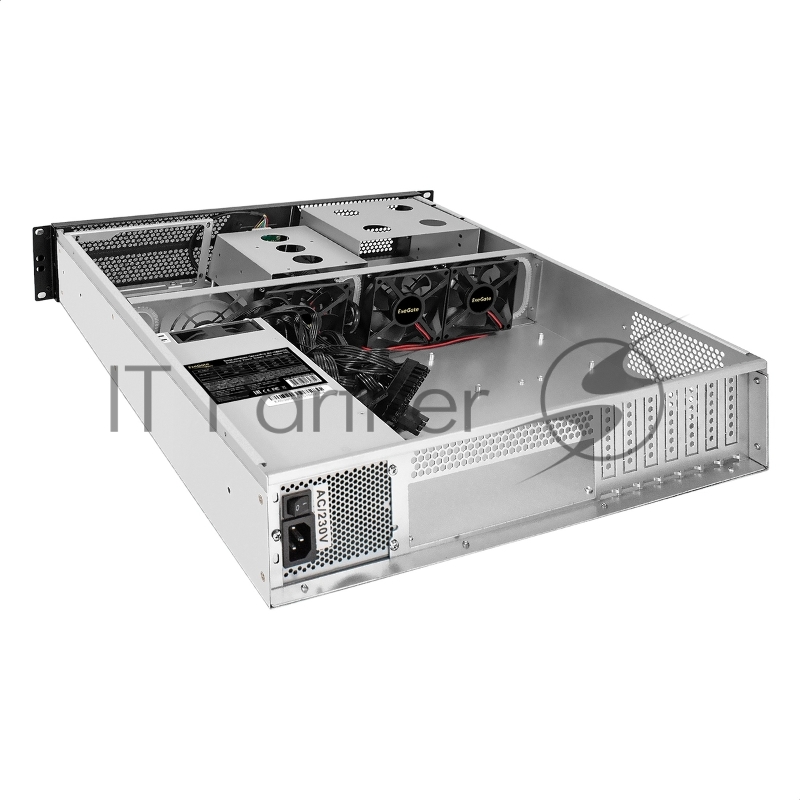 Серверный корпус ExeGate Pro 2U550-04 <RM 19, высота 2U, глубина 550, БП 2U-700ADS, 2*USB>