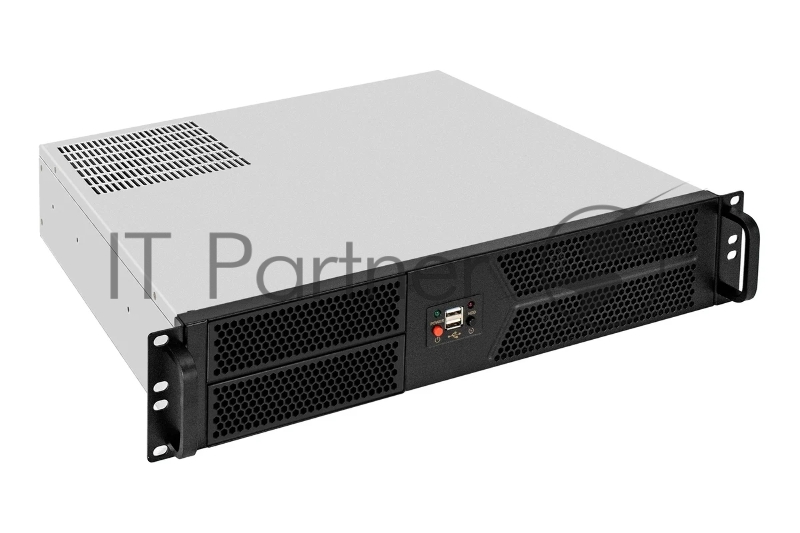 Серверный корпус ExeGate Pro 2U400-04 <RM 19, высота 2U, глубина 400, БП 600PPH-SE, 2*USB>