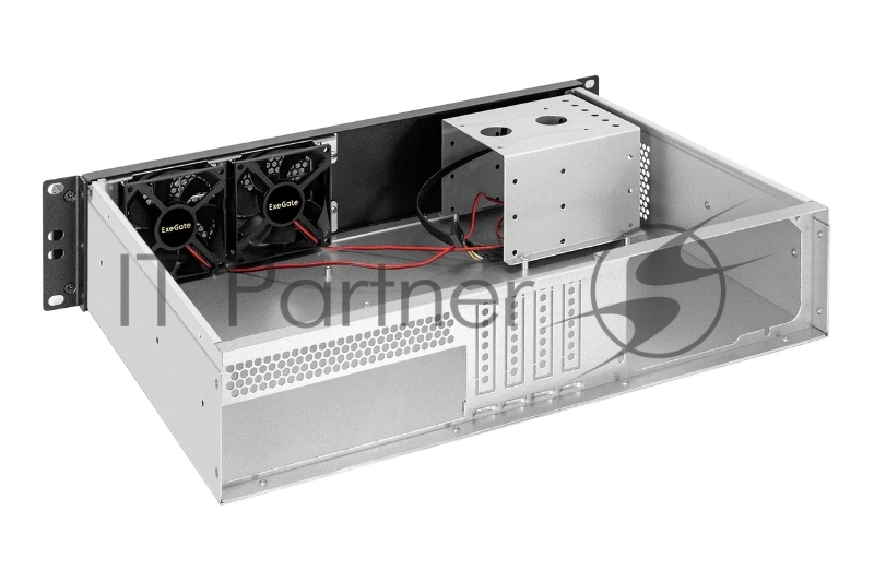 Серверный корпус ExeGate Pro 2U330-03 <RM 19, высота 2U, глубина 330, БП 600PPH-SE, 2*USB>