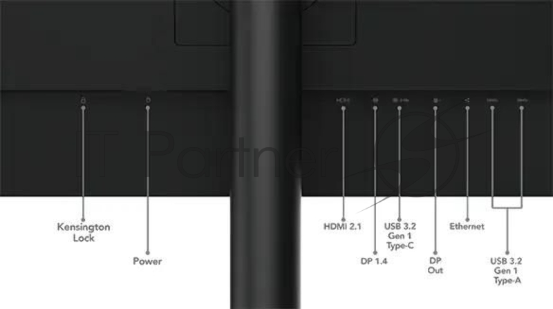 Монитор Lenovo 27 ThinkVision T27hv-30 черный IPS LED 4ms 16:9 HDMI M/M Cam матовая HAS Piv 1000:1 300cd 178гр/178гр 2560x1440 75Hz DP 2K USB 7.9кг