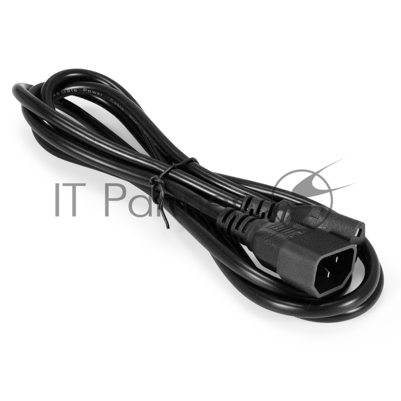 Кабель питания ExeGate Special EC-1,8S (C13->C14, 3*1.0mm2, CCA, черный, 1.8м)