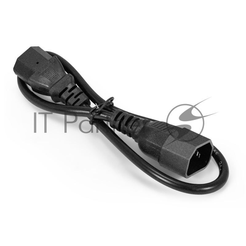 Кабель питания ExeGate Special EC-0,5S (C13->C14, 3*1.0mm2, CCA, черный, 0.5м)