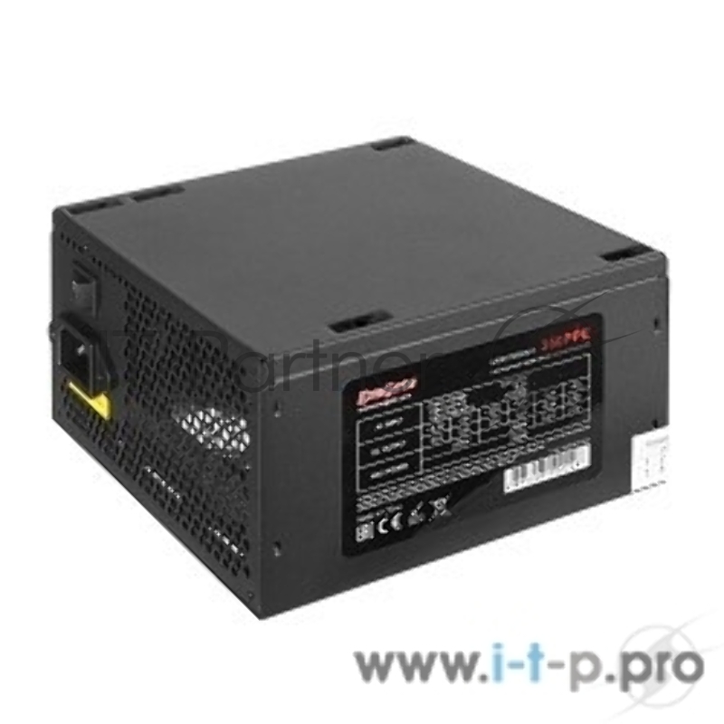 Блок питания Exegate EX260638RUS Блок питания 400W Exegate 400PPE, ATX, black, APFC, 12cm, 24p+4p, PCI-E, 3*IDE, 5*SATA, FDD