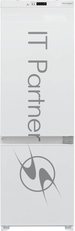 Встраиваемый холодильник Hyundai HBR 1784 2-хкамерн. белый