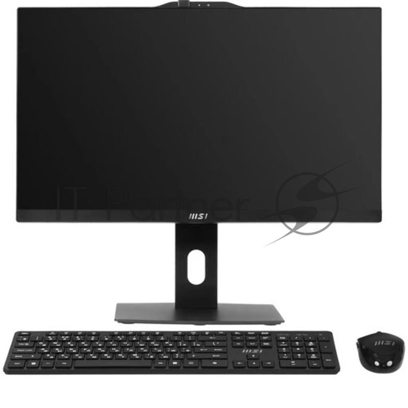 MSI Modern AM242P 1M AiO 23,8 FHD (1920x1080)IPS AG Non-touch,Core i7-150U (1.8GHz),16Gb DDR5(2*8GB),512GB SSD M.2, Intel UHD, WiFi,BT, camera,WirelessKB&mouse Eng/Rus, No OS,1y,Black