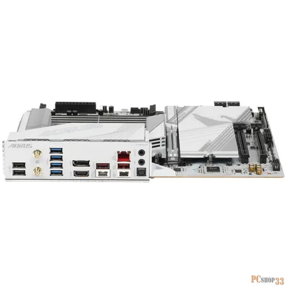 Материнская плата GIGABYTE Z790 AORUS PRO X, LGA 1700, Intel Z790, 4xDDR5, 4xSATA, 5xM.2, 1xPCI-E 5.0 x16, 1xPCI-E 4.0 x4, 1xPCI-E 3.0 x4, 1xHDMI, 1xUSB-C (видео), 1x 5Gb LAN, 2xUSB-A 2.0, 4xUSB-A 3.2 Gen 1, 2xUSB-A 3.2 Gen 2, 1xUSB-C 3.2 Gen 2, 1xUS
