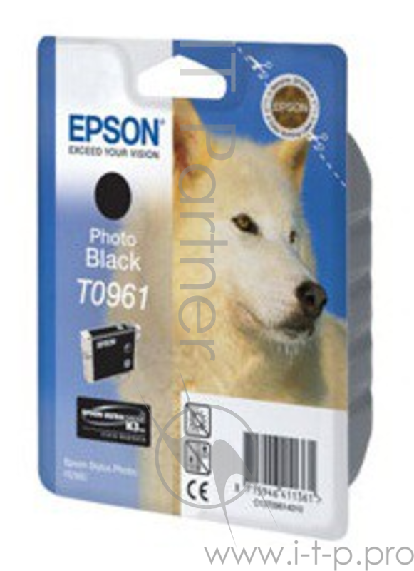 Картридж струйный Epson T096140 C13T09614010 черный для Epson St R2880 (11мл)